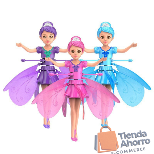 Muñeca Voladora con Sensor Infrarrojo Recargable
