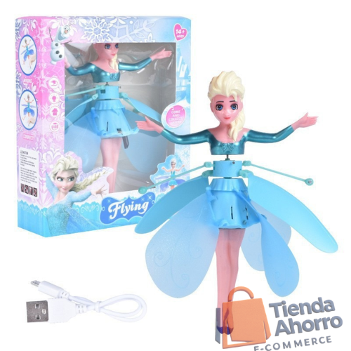 Muñeca Voladora con Sensor Infrarrojo Recargable - Imagen 2